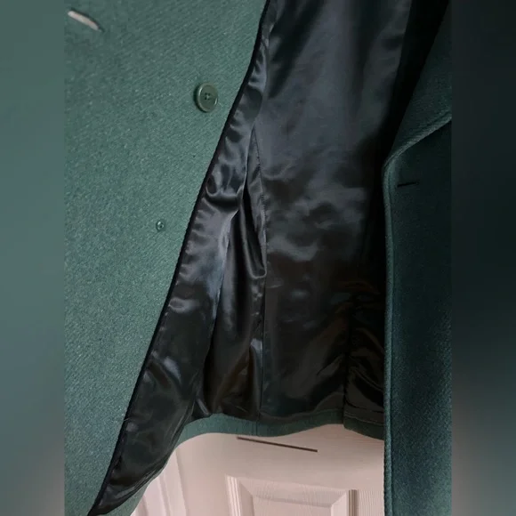 J Crew Stadium Cloth Wool Coat - Picture 7 of 8